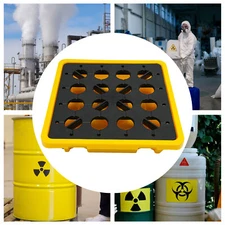 Strong Load-bearing 43L industrial HDPE Spill Containment Pallet 1T 67*67*15cm