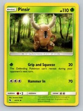 2018 Pokemon Card Lost Thunder Pinsir 4/214