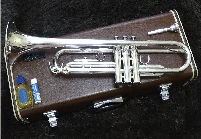 YAMAHA YTR-3320S Silver Plated Trumpet Musical instrument | eBay