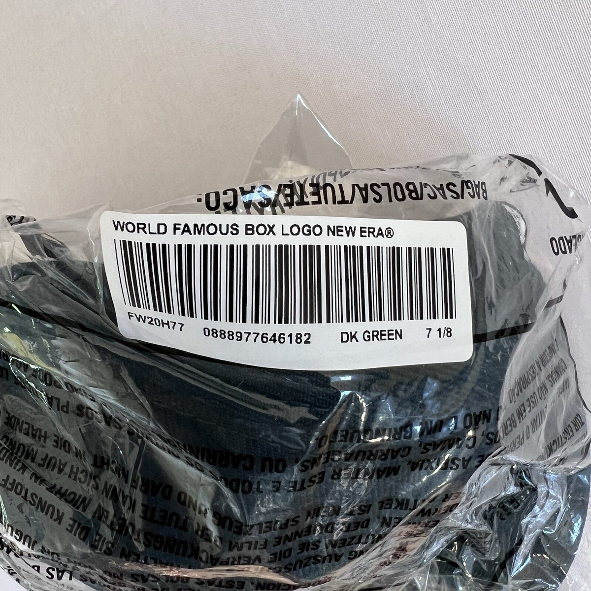 激レア Supreme  DGAF Box Logo 7 1/2  正規品 激レア Supreme DGAF Box Logo 7 1/2 正規品 メンズ