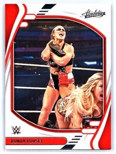 2022 PANINI CHRONICLES WWE #128 RONDA ROUSEY ABSOLUTE BASE CARD WWE UFC
