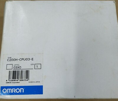 NEW C200H-CPU03-E OMRON C200HCPU03E