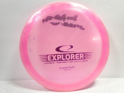 Latitude 64 Opto-X Glimmer Emerson Keith Explorer Driver Disc Golf 175 grams