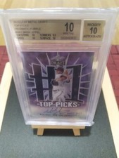 2013 Mark Appel Leaf Metal Draft 16/25 BGS Graded