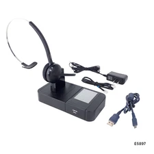 Jabra Pro 9470 Mono DECT Wireless Headset Touch Screen Base & Accessories E5897