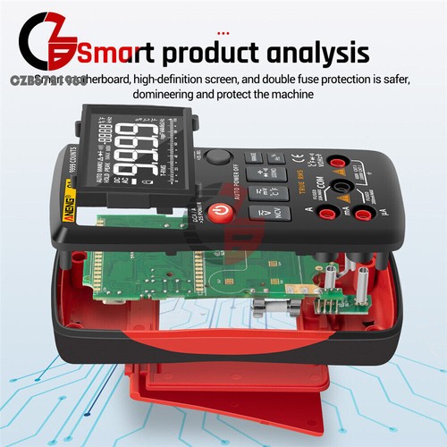 ANENG Q1 Backlight Digital Handheld Multimeter AC/DC Voltage Current NCV Tester - 第 10/28 張圖片