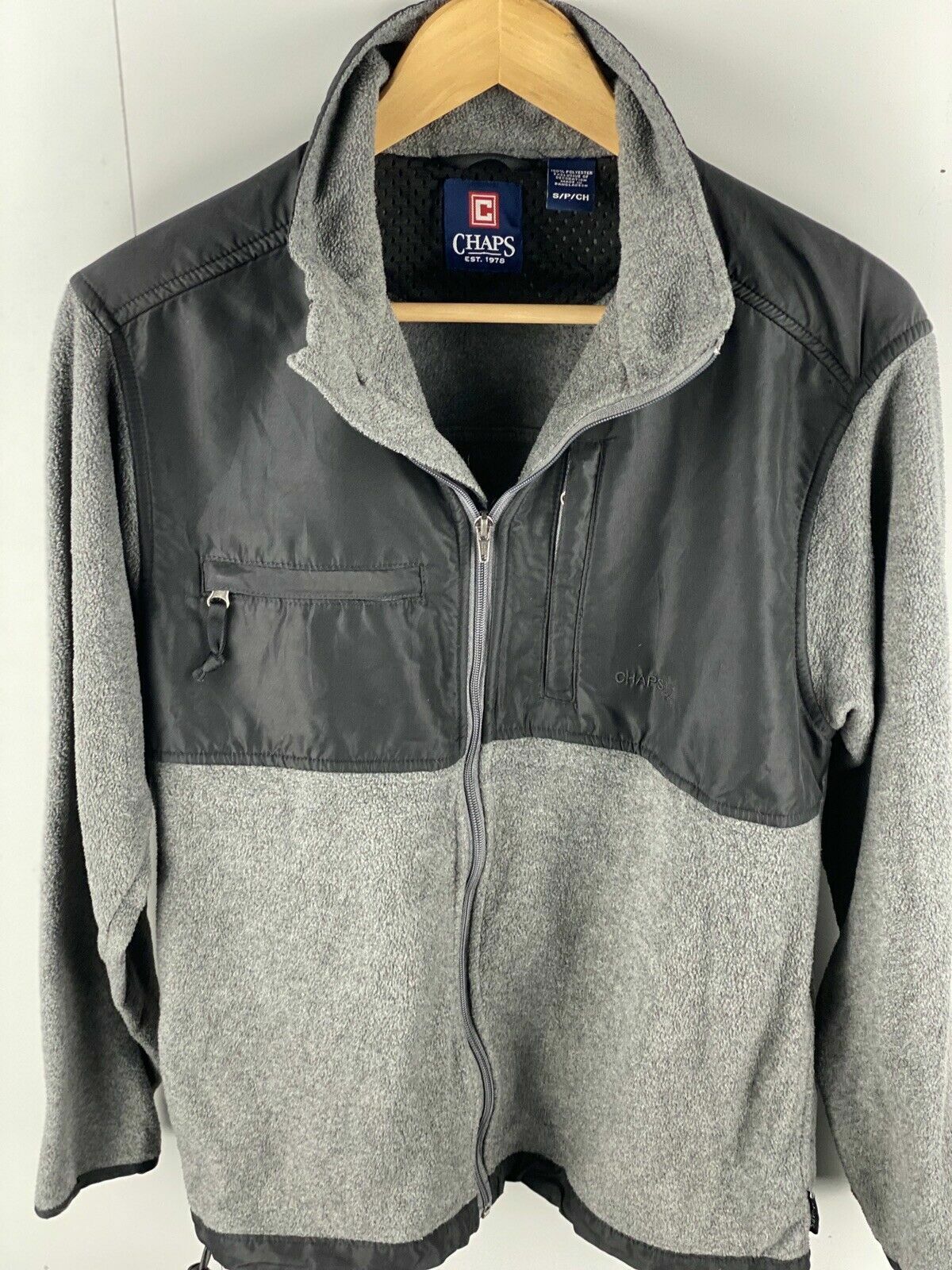 Chaps Vintage Men's Full Zip Fleece 