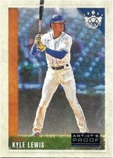 KYLE LEWIS 2022 Panini Diamond Kings Artist Proof Blue #57