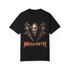 Megadeth T-Shirt, Megadeth Unisex Garment-Dyed T-shirt