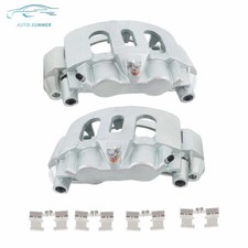 2pcs Rear Brake Calipers W Bracket For 2011-2019 Chevy Silverado 2500 Hd 6.6l 2pcs Rear Brake Calipers W Bracket For 2011-2019 Chevy Silverado 2500 Hd 6.6l