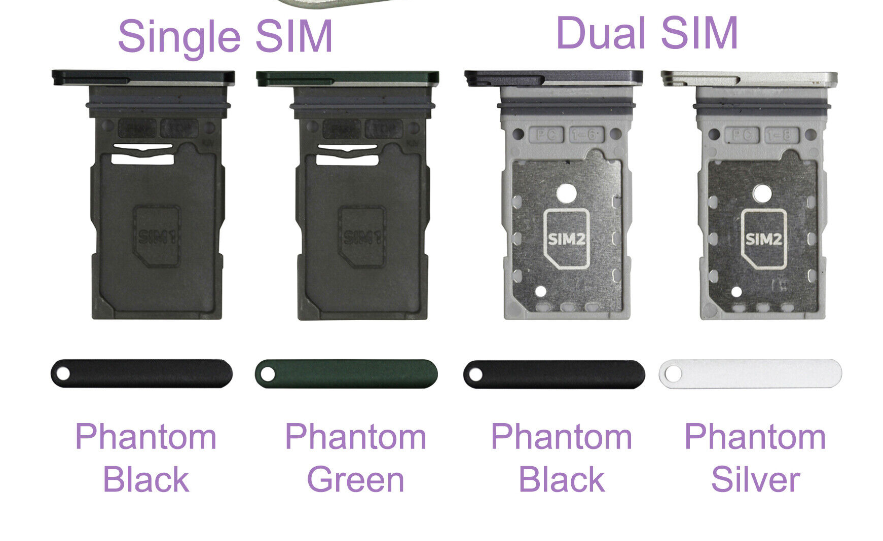 For Samsung Galaxy Z Fold 3 5G F926U Single / Dual SIM Card Tray