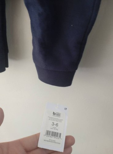 Baby Boy's Dungaree Set, 3-6 Months, George *Brand New With Tags* - Picture 3 of 3