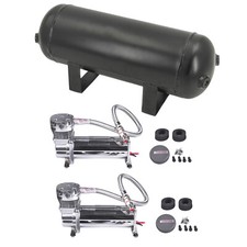 200psi 12v Air Compressor 2pcs 3-gallon Air Tank Kit For Truck Train 200psi 12v Air Compressor 2pcs 3-gallon Air Tank Kit For Truck Train
