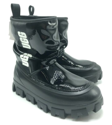 NEW* WOMEN UGG CLASSIC BRELLAH MINI Black (1144059 BLK), Sz 6.0