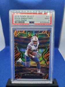 2019 Panini Select #26 Devin Singletary TIGER Prizm PSA 9🔥 POP 1 🔥