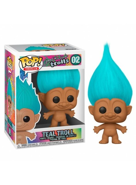 Funko Pop! Trolls - Teal Troll Vinyl Figure | eBay