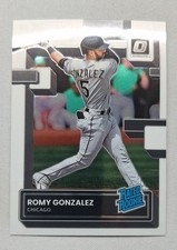 2022 Panini Donruss Optic - Rated Rookie Romy Gonzalez #78 (RC)