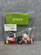 Lot of 10 crocs charms - Pokemon - Girl Lot - Hearts - Birds -Jibbitz NEW