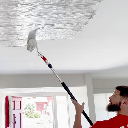 Premium 12-Inch Roller for Drywall Compound Application - Hand-Powered$ - Afbeelding 5 van 6