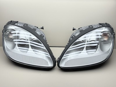 OEM 05-13 Corvette C6 Headlights LH RH Pair Silver New Lenses HID Genuine
