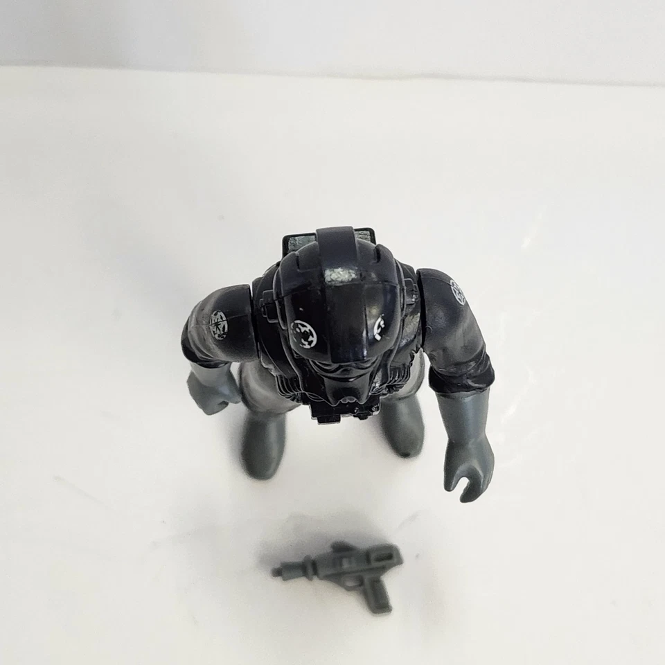 Figura de piloto de combate Kenner Imperial Tie Fighter Star Wars 1982 de colección con bláster Foto 2 de 4