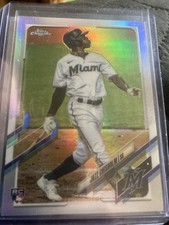 2021 Topps Chrome - Jazz Chisholm #144 Refractor (RC)
