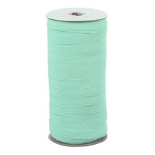 Elastic Bands 3/8 Inch x 50 Yards Stretch Flat Elastic Cord, Turquoise