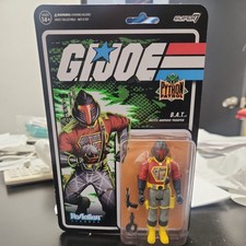 Super 7 G.I. Joe ReAction Cobra Python Patrol B.A.T Unpunched Figure - New