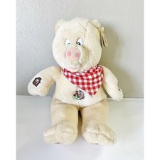 Vintage This Little Piggy talking laughing stuffed animal plush