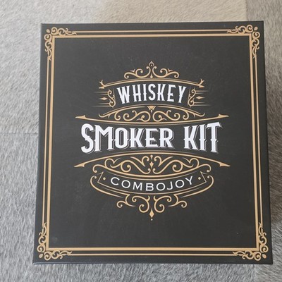 ComboJoy Whiskey Smoker Kit 4-Pack with Torch and Glasses