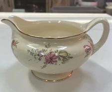 Homer Laughlin Eggshell Nautilus Priscilla Pattern Home Institute Creamer