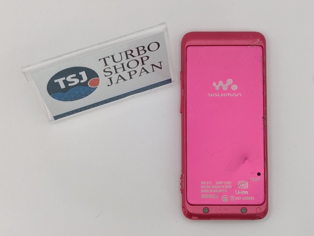 Sony Walkman NW-S13 4GB MP3 Digital Player Vivid Pink Tested