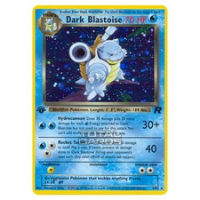 Pokemon - Base - Team Rocket - Dark Blastoise - 3/82 Unlimited / PO