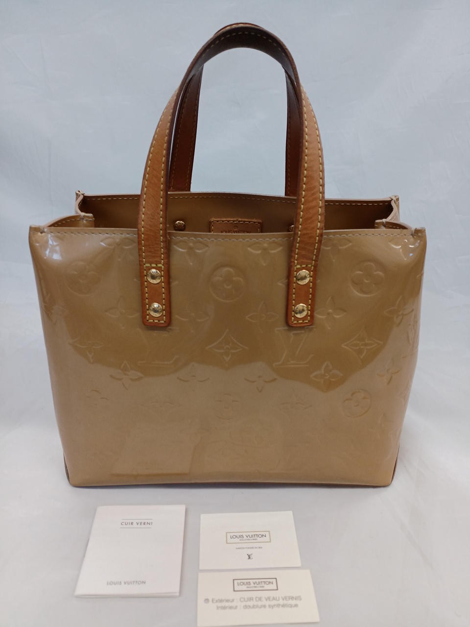 Louis Vuitton M91336 Mini Tote Bag 428854 Black