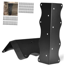 8 Set Raised Garden Bed Corner Brackets,11"x3"x3" Raised Bed 28*7.5*7.5 cm