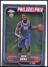 2024-25 Topps Chrome #183 Adem Bona