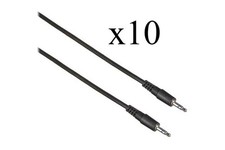10x NEW Comprehensive MPS-MPS-6ST General Purpose Stereo Mini Audio Cable 6Ft