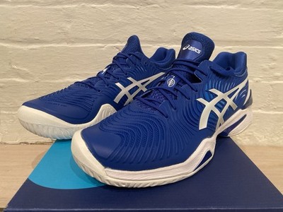 asics テニスシューズCOURT FF NOVAK 27.0cm限定品値下げ 2019 Asics Court FF Novak Djokovic Blue Men Tennis Shoes 1041A089