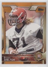 2015 Topps Rookie Factory Set Hobby Orange 33/75 Danny Shelton #492 1u6