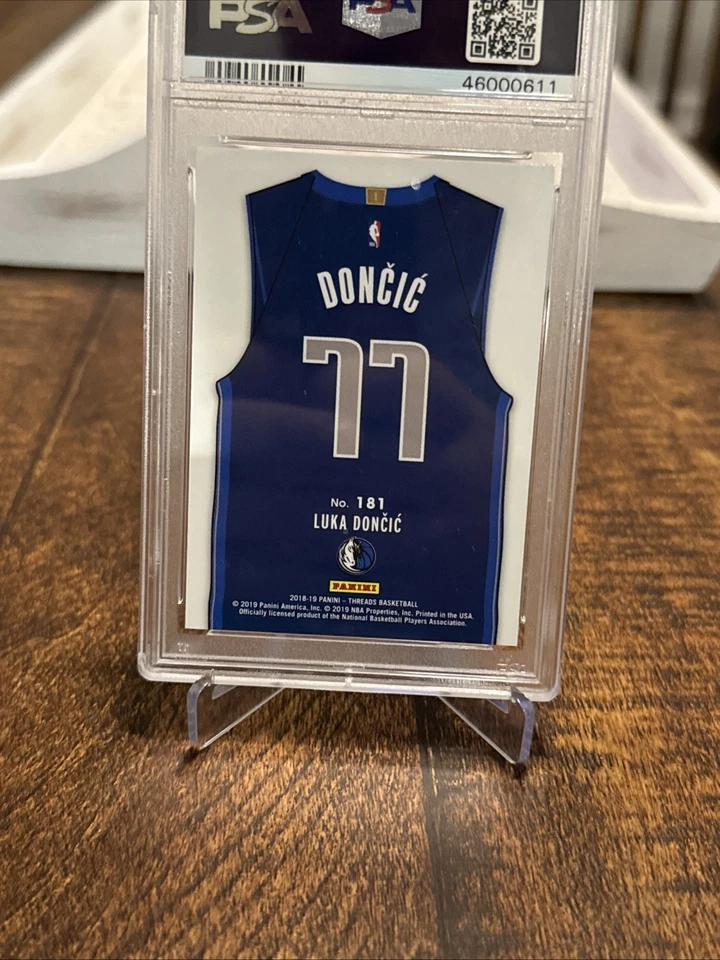 2018-19 Panini Threads - Rookies Statement Jersey Luka Dončić #181 (RC) - Image 2 of 2