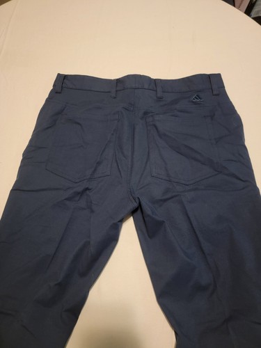 Adidas Go-To 5 Pocket Golf Pants Navy Blue Mens 34x30 Performance Stretch - Picture 6 of 7