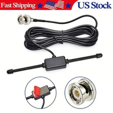 Mobile Full Band Glass Mount BNC Scanner Antenna for Uniden Motorola Radio