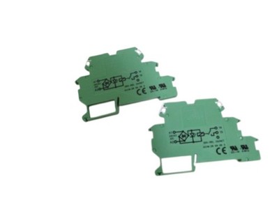 LOT OF 2 PHOENIX CONTACT RELAY TERMINAL BLOCK DEK-REL 24-AKT NSNP