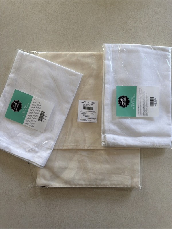 Chalk Couture Laptop Sleeve And 2 Tea Towels