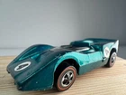 Vintage 1968 Hot Wheels Redline McLaren M6A Racer Blue Exc Condition Diecast