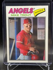 Mike Trout 2026 Topps Heritage Image Variation #163 - Los Angeles Angels