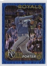 2024 Topps Series 2 Blue Foil 226/999 Logan Porter #666 1b2c