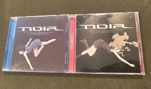 NOIR TV 1 & 2 OST Original Anime Game CD Soundtrack OOP Rare Manga #1 & #2