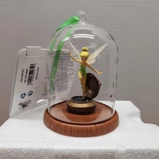 2017 Disney Tinker Bell Glass Dome Sketchbook Ornament New in Box