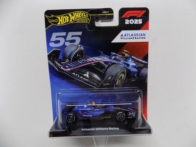 Hot Wheels - Premium - 2025 F- 1 - ATLASSIAN WILLIAMS RACING  Formula 1 TEAM #55